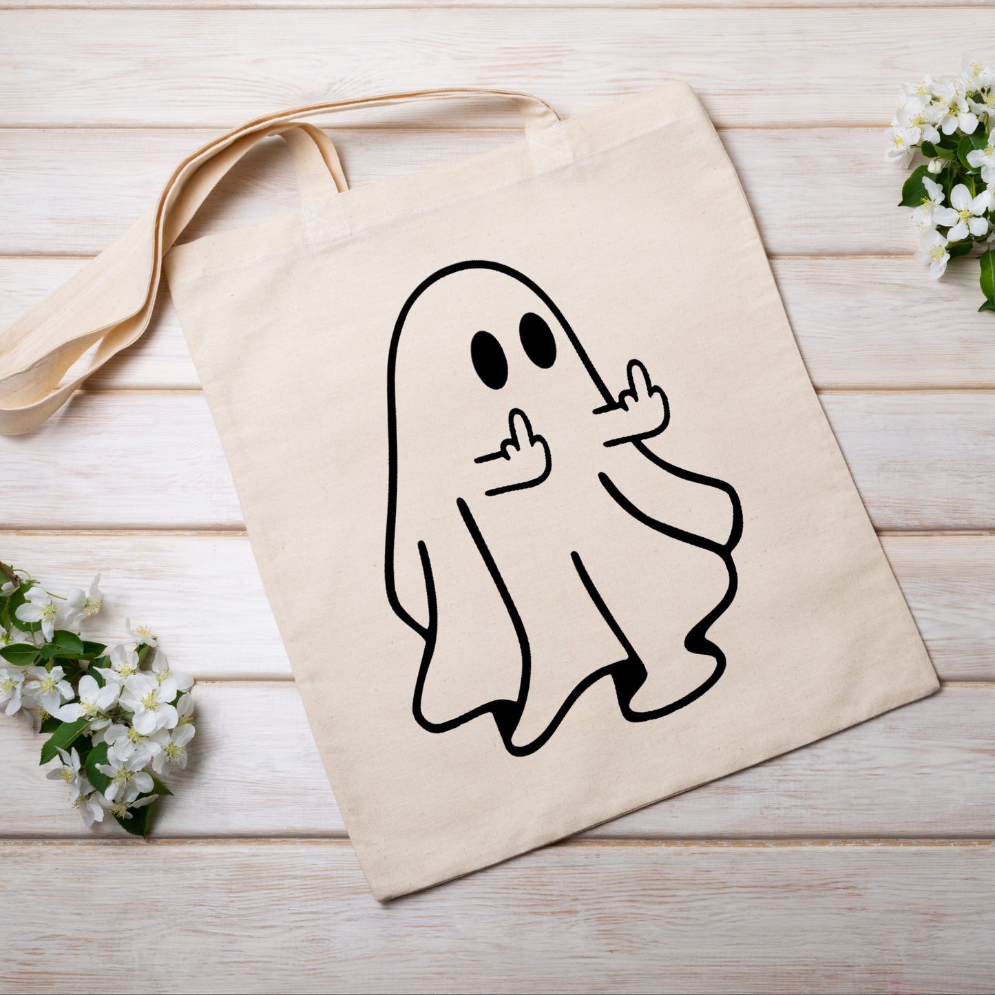 Ghost Finger Tote