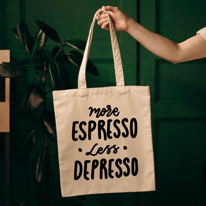 Espresso Depresso Tote