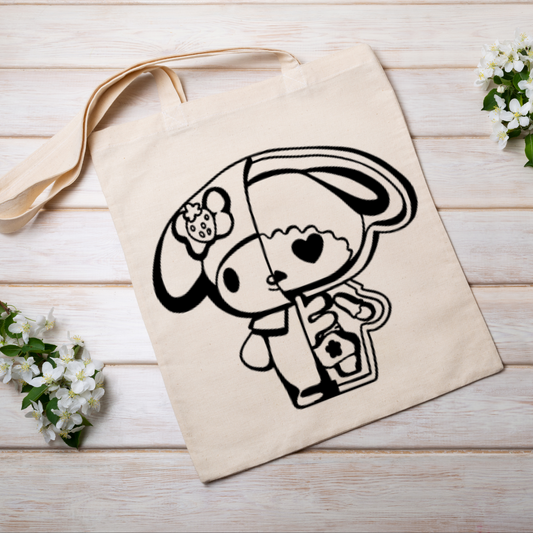 Skull Melody Tote
