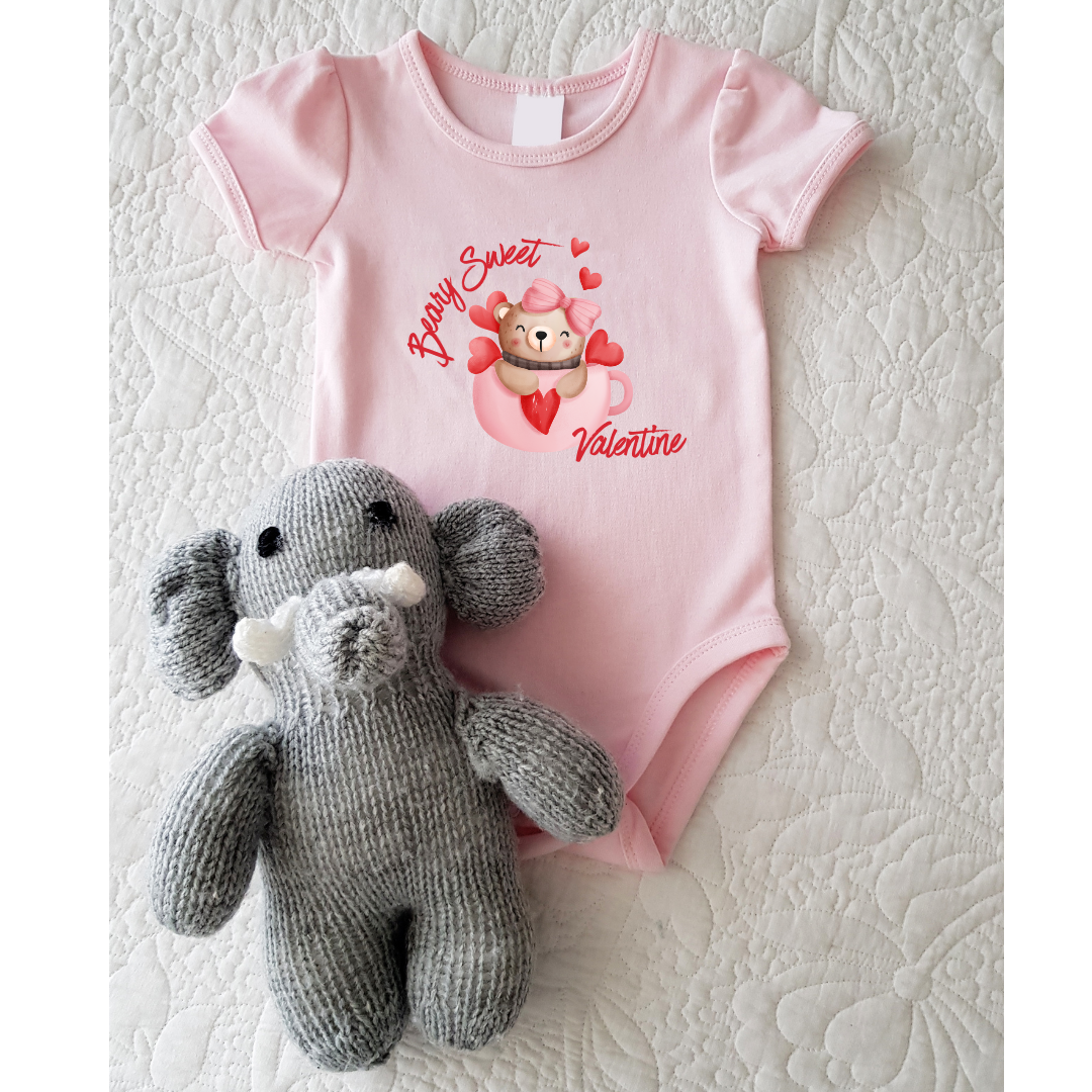 Beary Sweet Valentine Onesie