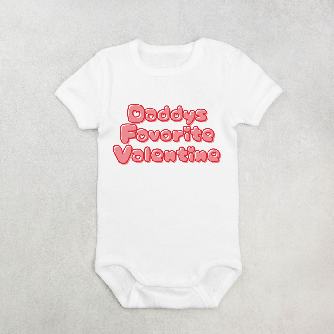 Daddy's Favorite Valentine Onesie