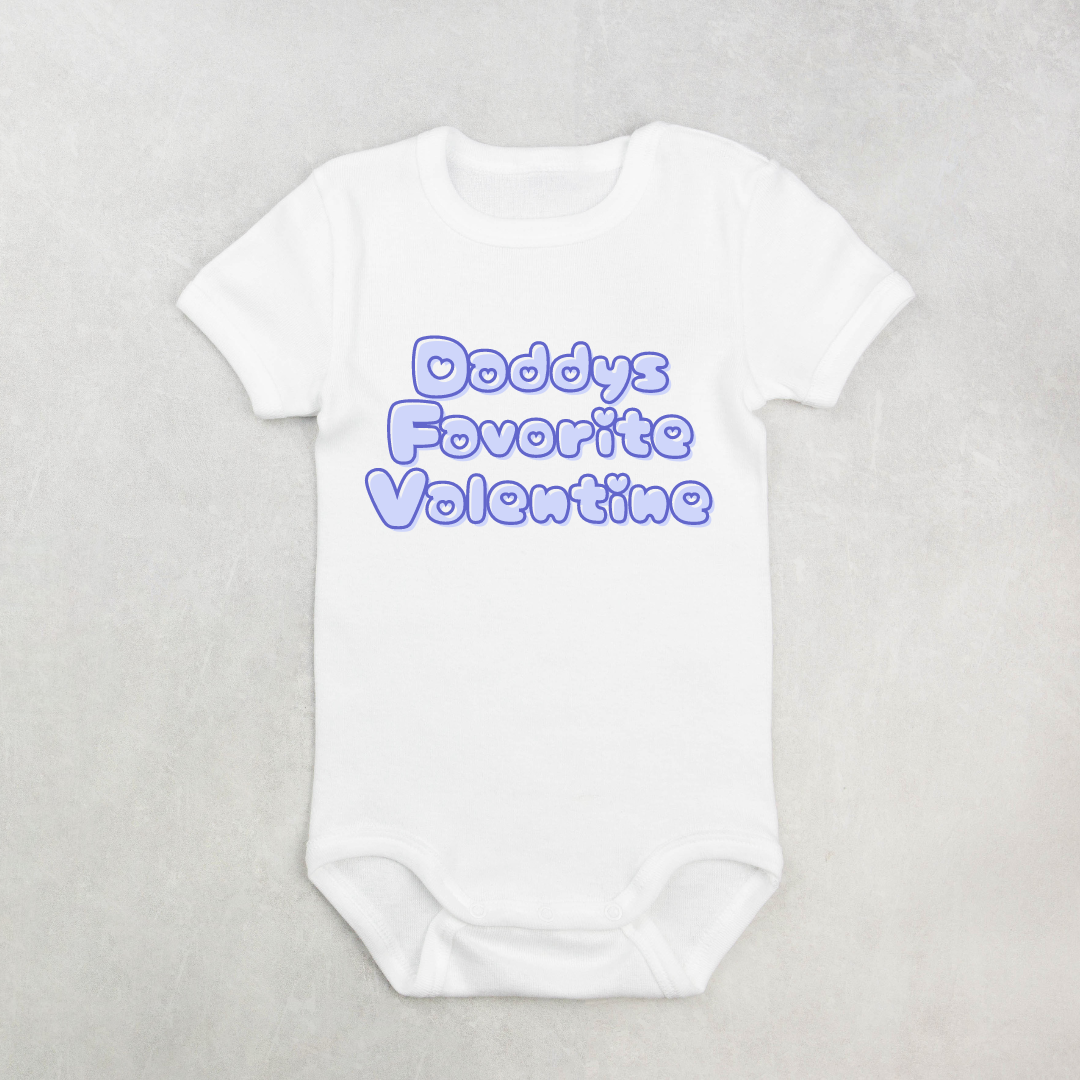 Daddy's Favorite Valentine Onesie