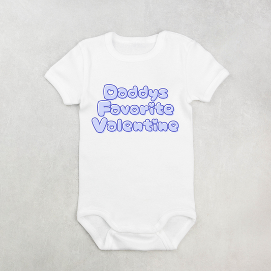 Daddy's Favorite Valentine Onesie