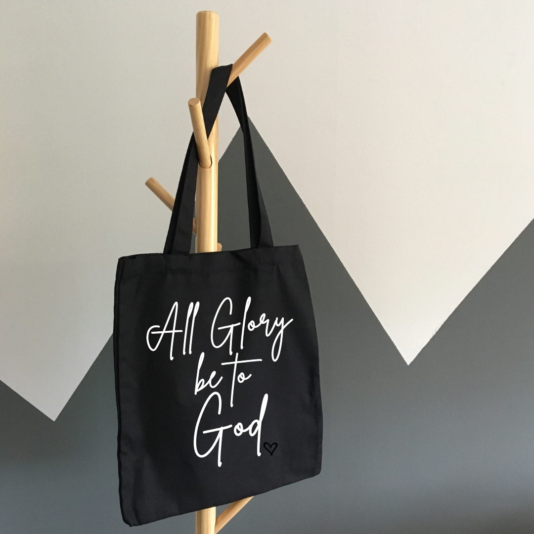 All Glory Goes to God Tote