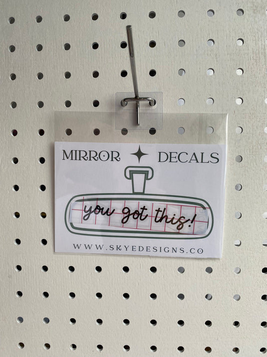 YGT Mirror Decal