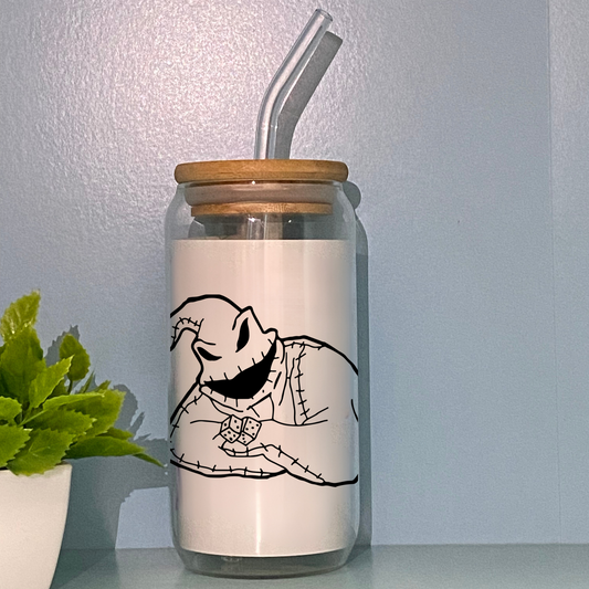Oogie Boogie Glass Cup