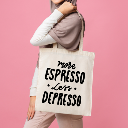 Espresso Depresso Tote