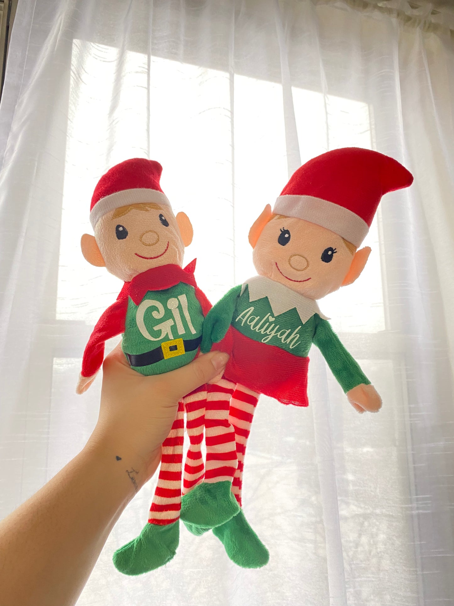 Personalized Christmas Elves