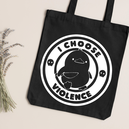 I Choose Violence Tote